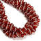 Carnelian Rhinestone Smooth Round Beads 6mm 8mm 10mm 12mm 14mm 15.5" Strand