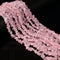Natural Rose Quartz Irregular Nugget Chips Beads Size 7-8mm 34" Strand
