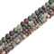 African Bloodstone Matte Round Beads 4mm 6mm 8mm 10mm 12mm 15.5" Strand
