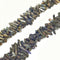 Electroplated Quartz Center Drilled Rough Points Beads 16-30mm 15.5'' Strand