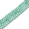Cloudy Emerald Green Dyed Jade Smooth Round Beads 6mm 8mm 10mm 15.5" Strand