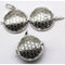 Silver Metal Oil Diffuser Pendant Flat Round Size 16x30mm Sold Per Piece