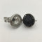 Silver Metal Oil Diffuser Pendant Flower Round Size 21mm Sold Per Piece
