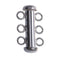 925 Sterling Silver 3 Hooks Clasp Size 6x20mm Sold Per Piece