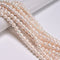 Grade A White Fresh Water Pearl Round Beads Size 8-9mm 9-10mm 15.5'' Strand