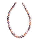Grade A Graduated Natural Multi Color Fresh Water Pearl Off Round Beads 8.5-11mm