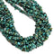 Natural Blue Turquoise Irregular Pebble Nugget Chips Beads 7-8mm 16'' Strand