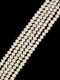 Fresh Water Pearl White Potato Round Beads 8-9mm 14''Strd