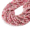 Cherry Flower Sakura Quartz Smooth Round Beads Size 6mm 8mm 10mm 15.5'' Strand