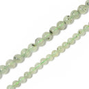 Prehnite Smooth Round Beads 6mm 8mm 10mm 12mm 14mm 15.5" Strand