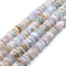 Natural Multi Color Morganite Slice Discs Beads Size 16mm 15.5" Strand