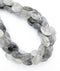 Natural Cloudy Quartz Smooth Puffy Oval Size 13x18mm 15.5" Strand
