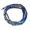 Natural Multi Color Lapis Faceted Rondelle Beads Size 2x3mm 15.5'' Strand