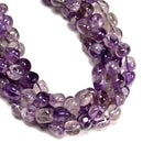 Natural Amethyst Pebble Nugget Beads 9-11x11-12mm 11-12x13-14mm 15.5" Strand