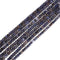 Natural Sapphire Faceted Rondelle Beads Size 3x4mm 15.5'' Strand