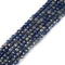 Natural Sapphire Faceted Cube Beads Size 4-5mm 15.5'' Strand