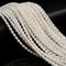 White Fresh Water Pearl Baroque Shape Beads Size 4x5mm 5x5-6mm 15.5'' Strand