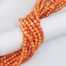 Natural Spiny Oyster Smooth Round Beads Size 5mm 6mm 7mm 8mm 16" Strand