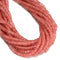 Cherry Quartz Heishi Disc Beads Size 1.5x4mm 1.5x6mm 15" Strand