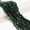 Dark Emerald Green Color Dyed Jade Pebble Nugget Beads Size 6x8-9mm 15.5''Strand