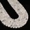 Natural Clear Quartz Smooth Cube Beads Size 8-9mm 15.5'' Strand