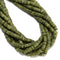 Natural Green Jade Heishi Disc Beads Size 1.5x4mm 1.5x6mm 15" Strand