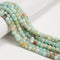 Natural Multi-Color Amazonite Faceted Cube Beads Size 7mm 15.5'' Strand