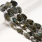 Natural Labradorite Faceted Rice Nugget Chunk Beads 15-18x22-25mm 15.5" Strand