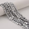 Gray/Gold/Silver/Copper Color Hematite Scallop Shape Beads Size 8x9mm 15.5''Strd