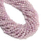 Natural Kunzite Faceted Round Beads Size 4mm 5mm 15.5" Strand