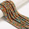 Natural Spiny Oyster Mohave Copper Turquoise Smooth Rondelle 4x6mm 15.5'' Strand