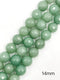 Natural Green Aventurine Faceted Round Beads Size 6mm to 20mm 15.5'' Strand