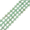 Natural Green Aventurine Cross Beads Size 10x14mm 12x20mm 15.5'' Strand