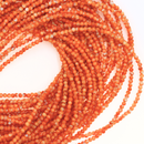 Natural Spiny Oyster Smooth Round Beads Size 3mm 4mm 16" Strand