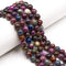 Natural Ruby & Sapphire Smooth Round Beads Size 10mm 15.5'' Strand