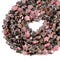 Natural Rhodonite Five-Pointed Star Shape Beads Size 15mm 15.5'' Strand