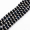 Black & White Stripe Tibetan Agate Smooth Round Beads Size 6mm 8mm 10mm 15.5"Std