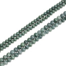 Natural Jadeite Jade Smooth Round Beads Size 4mm 6mm 8mm 15" Strand