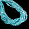 Iridescent Aqua Blue MOP Shell Heart Shape Beads Size 6mm 8mm 10mm 15.5'' Strand