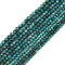 Genuine Turquoise With Matrix Smooth Round Beads 6-7mm to 10-10.5mm 15.5''Strand