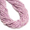 Natural Kunzite Faceted Cube Beads Size 4mm 15.5'' Strand