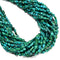 Natural Blue Green Turquoise Nugget Shape Beads Size 3x5-4x6mm 15.5'' Strand