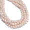 Grade A White Fresh Water Pearl Round Beads Size 8-9mm 9-10mm 15.5'' Strand