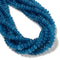 Apatite Color Dyed Jade Smooth Rondelle Beads Size 5x8mm 15.5'' Strand