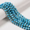 Natural Apatite Faceted Rondelle Beads Size 6x8mm 15.5'' Strand