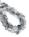 Natural Cloudy Quartz Diagonal Drilled Smooth Square Size 12mm 15.5" Strand
