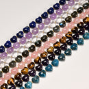Natural Dark Color Amethyst Top Drilled Heart Shape Beads Size 14-15mm 15.5" Std