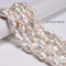 White Fresh Water Pearl Baroque Shape Beads 13-15x18-23mm 15-20x18-28mm 16" Strd