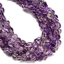 Natural Amethyst Pebble Nugget Beads Size 7-8 x 7-10mm 8-9 x 9-10mm 15.5" Strand
