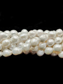 Fresh Water Pearl Drop Shape Beads Size 10x12mm 15.5" Strand